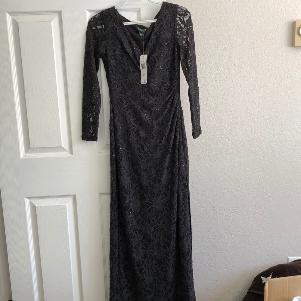 Floor Length sequined dress